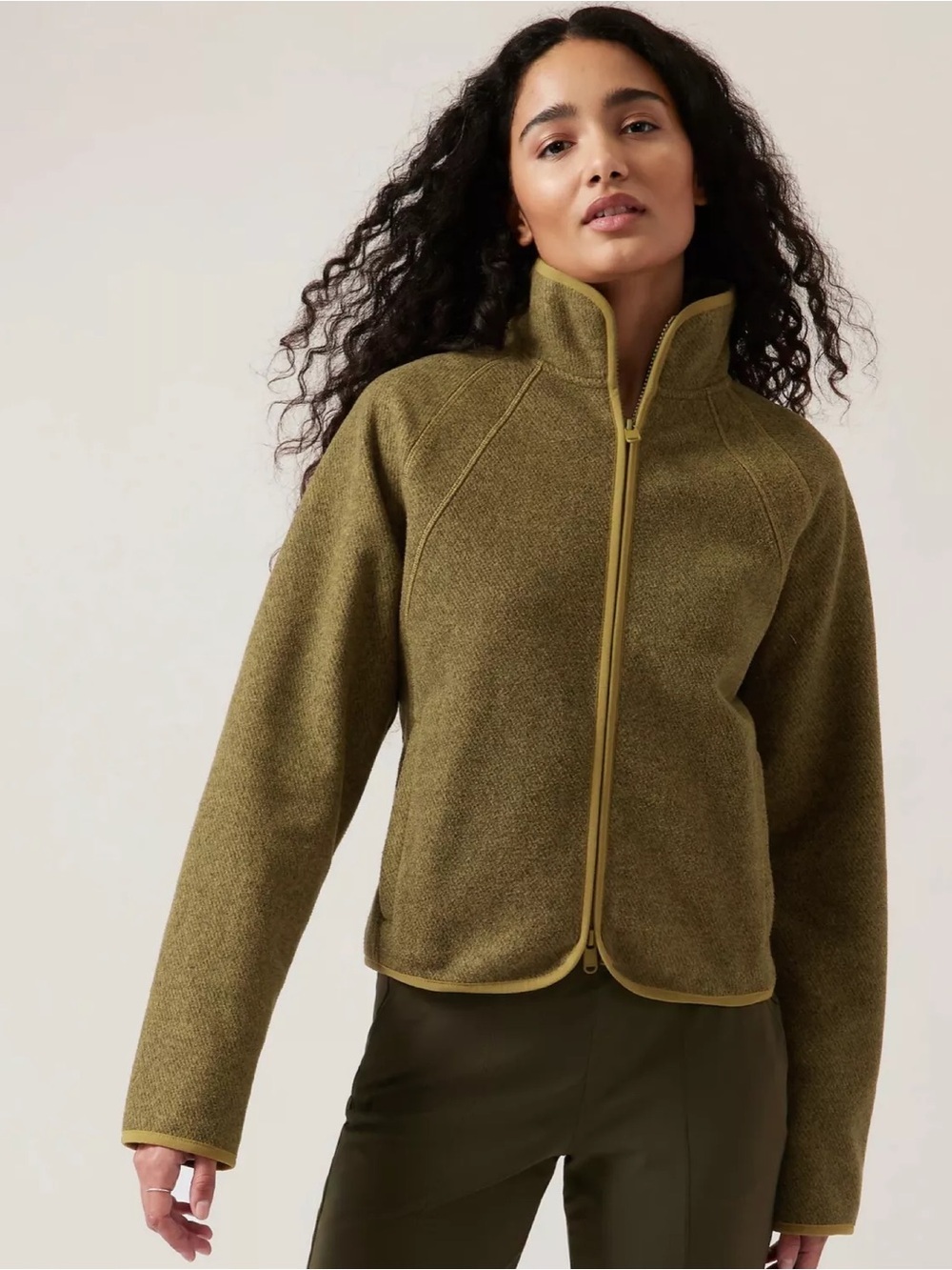 Athleta Stroll Fleece Full Zip